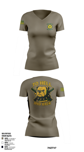 Womens Short Sleeve Vneck Shirt, 805th military police company, , Teamtime, Team time, sublimation, custom sports apparel, team uniforms, spirit wear, spiritwear, sports uniforms, custom shirts, team store, custom team store, fundraiser sports, apparel fundraiser