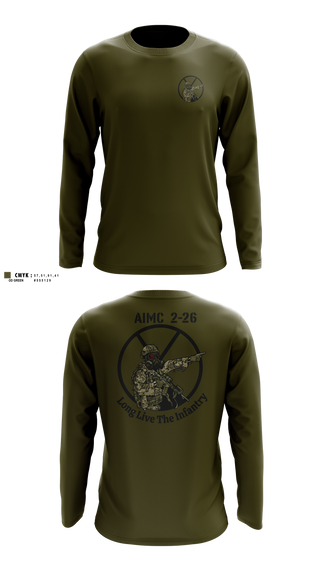 Long Sleeve Performance Shirt, AIMC 2-26, Marines, Teamtime, Team time, sublimation, custom sports apparel, team uniforms, spirit wear, spiritwear, sports uniforms, custom shirts, team store, custom team store, fundraiser sports, apparel fundraiser