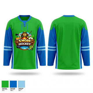 Hockey Jersey, S’More Hockey, Ice Hockey, Teamtime, Team time, sublimation, custom sports apparel, team uniforms, spirit wear, spiritwear, sports uniforms, custom shirts, team store, custom team store, fundraiser sports, apparel fundraiser