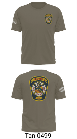 Short Sleeve Performance Shirt, PFD, Fire Department, Teamtime, Team time, sublimation, custom sports apparel, team uniforms, spirit wear, spiritwear, sports uniforms, custom shirts, team store, custom team store, fundraiser sports, apparel fundraiser