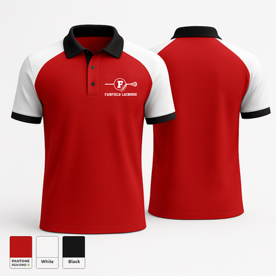 Fairfield Lacrosse 82469670 Short Sleeve Performance Polo - 1