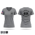 Ta boxing Women's Short Sleeve V-neck Shirt - 1