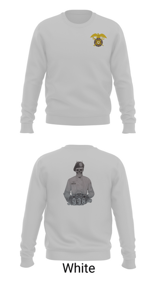 Crew Neck Sweatshirt, 998th FFT, Army, Teamtime, Team time, sublimation, custom sports apparel, team uniforms, spirit wear, spiritwear, sports uniforms, custom shirts, team store, custom team store, fundraiser sports, apparel fundraiser