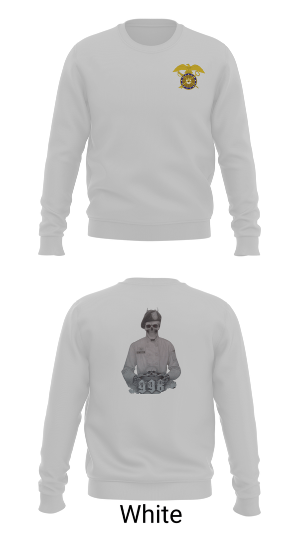 Crew Neck Sweatshirt, 998th FFT, Army, Teamtime, Team time, sublimation, custom sports apparel, team uniforms, spirit wear, spiritwear, sports uniforms, custom shirts, team store, custom team store, fundraiser sports, apparel fundraiser