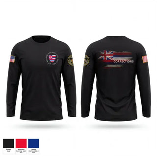 Long Sleeve Performance Shirt, Hawaii Corrections and Rehabilitation, Police, Teamtime, Team time, sublimation, custom sports apparel, team uniforms, spirit wear, spiritwear, sports uniforms, custom shirts, team store, custom team store, fundraiser sports, apparel fundraiser