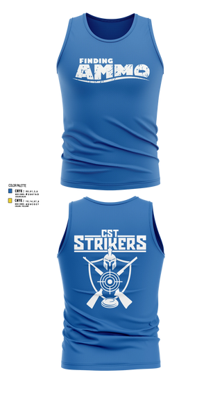Tank Top, CST Strikers, Spirit Store, Teamtime, Team time, sublimation, custom sports apparel, team uniforms, spirit wear, spiritwear, sports uniforms, custom shirts, team store, custom team store, fundraiser sports, apparel fundraiser