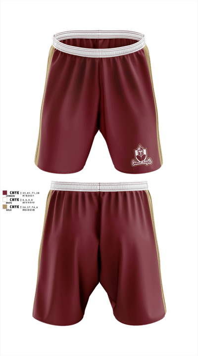 Whittier Crimson Knights 84805386 Athletic Shorts With Pockets - 1