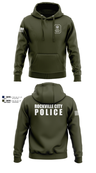Hoodie, Rockville City Police, Police, Teamtime, Team time, sublimation, custom sports apparel, team uniforms, spirit wear, spiritwear, sports uniforms, custom shirts, team store, custom team store, fundraiser sports, apparel fundraiser