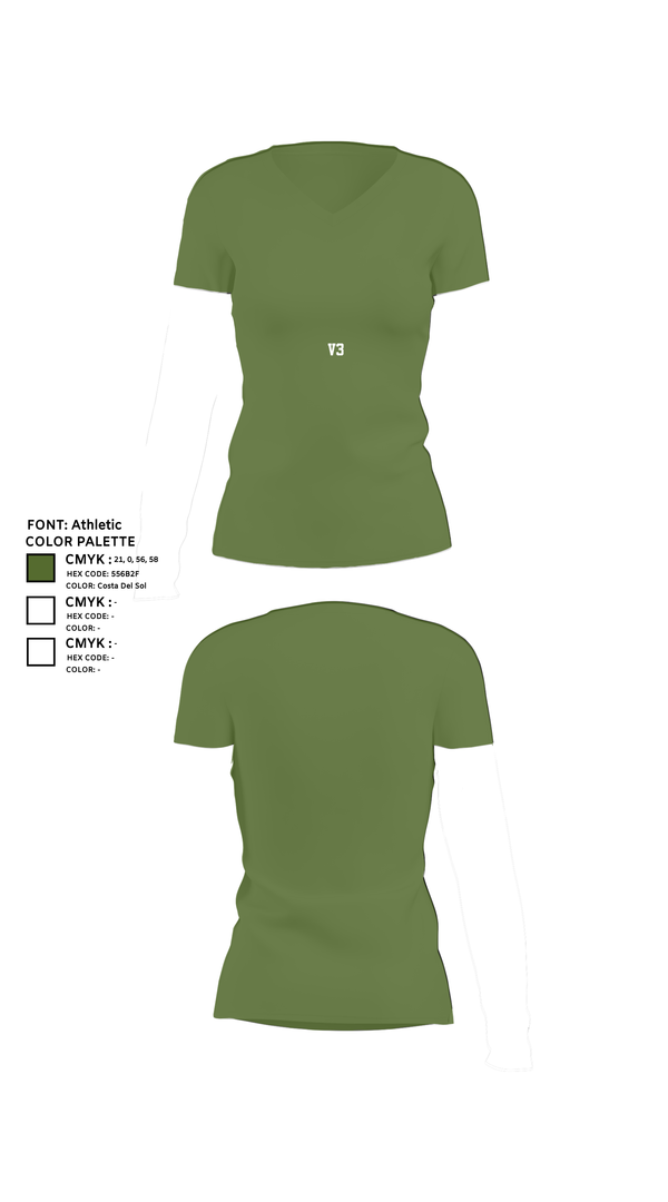 Womens Short Sleeve Vneck Shirt, V3, , Teamtime, Team time, sublimation, custom sports apparel, team uniforms, spirit wear, spiritwear, sports uniforms, custom shirts, team store, custom team store, fundraiser sports, apparel fundraiser