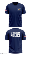 Strasburg Police Old School Cotton Feel Shirt - 100