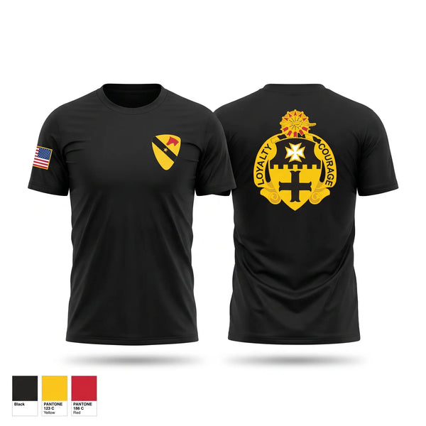 Short Sleeve Performance Shirt, 2-5 Cav Lancers, Army, Teamtime, Team time, sublimation, custom sports apparel, team uniforms, spirit wear, spiritwear, sports uniforms, custom shirts, team store, custom team store, fundraiser sports, apparel fundraiser