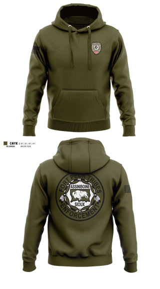 Hoodie, Fort Peck Tribal Fish & Game, Space Force, Teamtime, Team time, sublimation, custom sports apparel, team uniforms, spirit wear, spiritwear, sports uniforms, custom shirts, team store, custom team store, fundraiser sports, apparel fundraiser