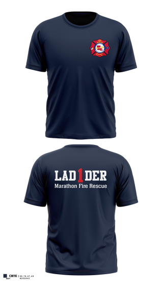 Old School Cotton Feel Shirt, Marathon Fire Rescue, Fire Department, Teamtime, Team time, sublimation, custom sports apparel, team uniforms, spirit wear, spiritwear, sports uniforms, custom shirts, team store, custom team store, fundraiser sports, apparel fundraiser