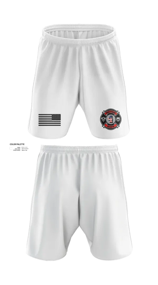 Athletic Shorts With Pockets, Gallatin Fire Department Station 4, Fire Department, Teamtime, Team time, sublimation, custom sports apparel, team uniforms, spirit wear, spiritwear, sports uniforms, custom shirts, team store, custom team store, fundraiser sports, apparel fundraiser