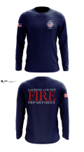 Laurens County Fire Department Long Sleeve Performance Shirt - 6