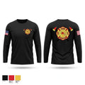 Dixie Volunteer Fire Department 71385062 Long Sleeve Performance Shirt - 1