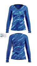 Dirt Devils 2209438 Women's Long Sleeve V-neck Shirt - 2