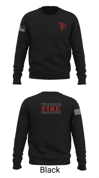 Triangle Fire Department 640386 Crew Neck Sweatshirt - 20