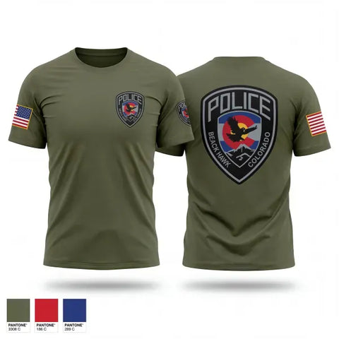 Old School Cotton Feel Shirt, Police, Police, Teamtime, Team time, sublimation, custom sports apparel, team uniforms, spirit wear, spiritwear, sports uniforms, custom shirts, team store, custom team store, fundraiser sports, apparel fundraiser