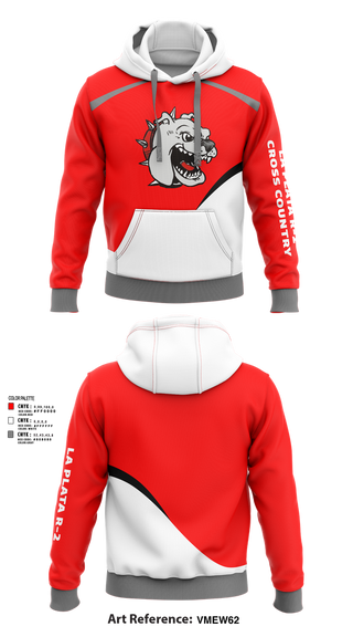 Hoodie, La Plata R-2 Cross Country, Cross Country, Teamtime, Team time, sublimation, custom sports apparel, team uniforms, spirit wear, spiritwear, sports uniforms, custom shirts, team store, custom team store, fundraiser sports, apparel fundraiser