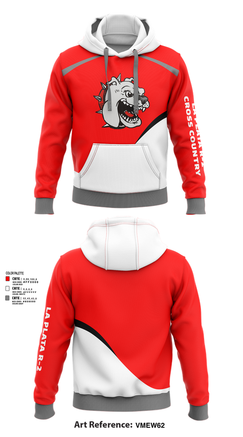 Hoodie, La Plata R-2 Cross Country, Cross Country, Teamtime, Team time, sublimation, custom sports apparel, team uniforms, spirit wear, spiritwear, sports uniforms, custom shirts, team store, custom team store, fundraiser sports, apparel fundraiser