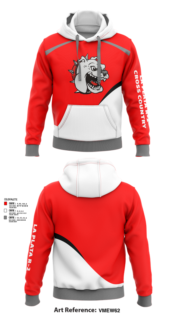 Hoodie, La Plata R-2 Cross Country, Cross Country, Teamtime, Team time, sublimation, custom sports apparel, team uniforms, spirit wear, spiritwear, sports uniforms, custom shirts, team store, custom team store, fundraiser sports, apparel fundraiser