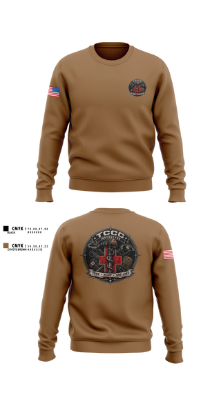 Crew Neck Sweatshirt, Nmrtc tccc, EMS/EMT, Teamtime, Team time, sublimation, custom sports apparel, team uniforms, spirit wear, spiritwear, sports uniforms, custom shirts, team store, custom team store, fundraiser sports, apparel fundraiser