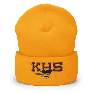 Kingston High School Cheer 38639250 Cuffed Beanie | Yupoong 1501KC