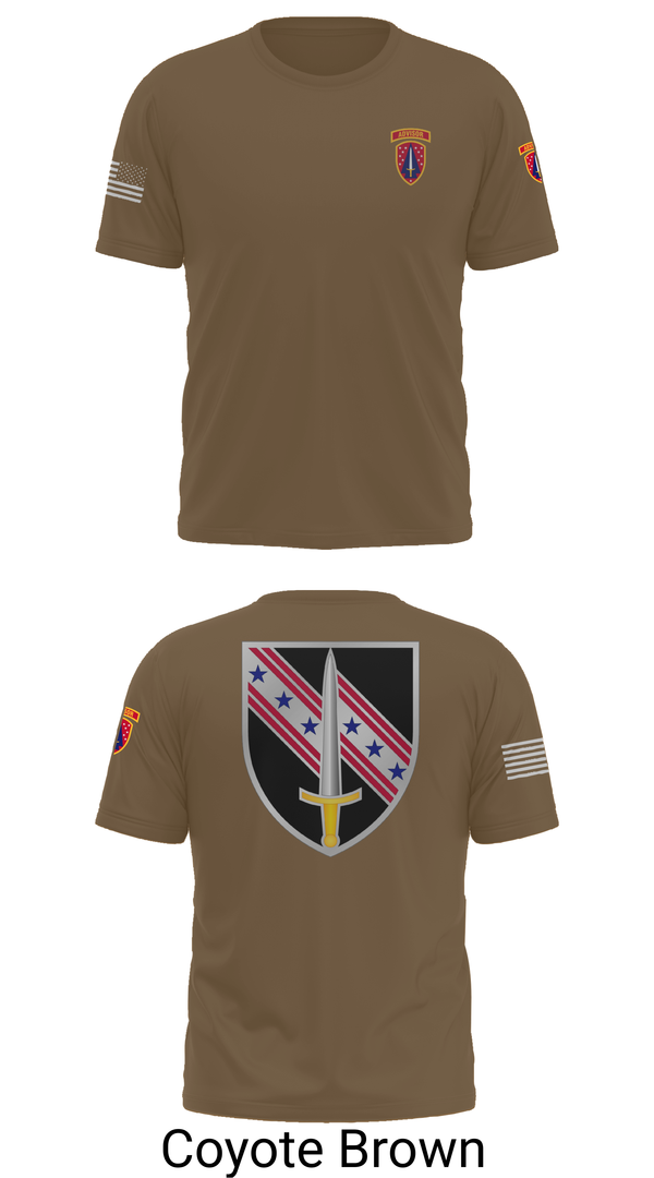 Short Sleeve Performance Shirt, 6/54th SFAB, National Guard, Teamtime, Team time, sublimation, custom sports apparel, team uniforms, spirit wear, spiritwear, sports uniforms, custom shirts, team store, custom team store, fundraiser sports, apparel fundraiser