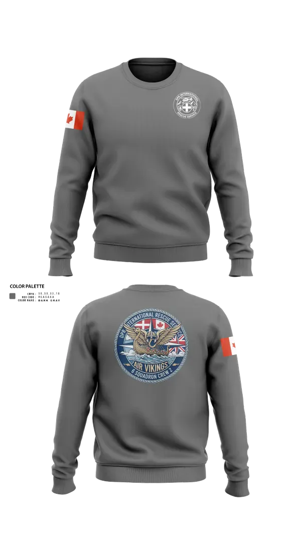 Crew Neck Sweatshirt, 6 Squadron Crew 2, , Teamtime, Team time, sublimation, custom sports apparel, team uniforms, spirit wear, spiritwear, sports uniforms, custom shirts, team store, custom team store, fundraiser sports, apparel fundraiser