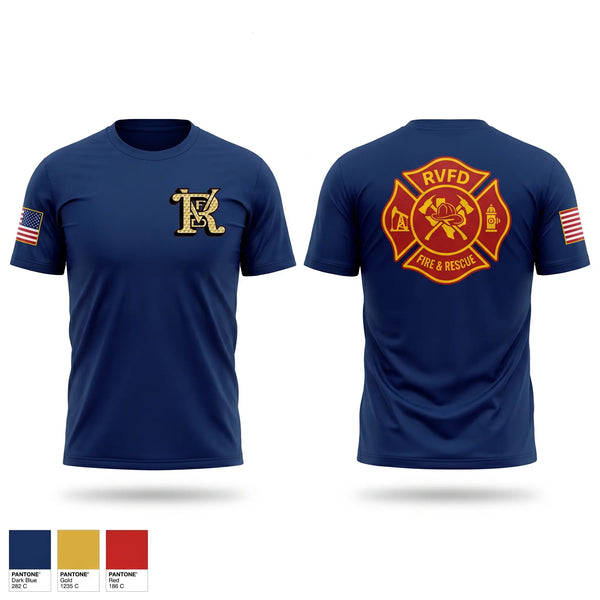 Short Sleeve Performance Shirt, Runge Volunteer Fire Department, Fire Department, Teamtime, Team time, sublimation, custom sports apparel, team uniforms, spirit wear, spiritwear, sports uniforms, custom shirts, team store, custom team store, fundraiser sports, apparel fundraiser