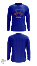 Columbus High School Wrestling 82810722 Long Sleeve Performance Shirt 3