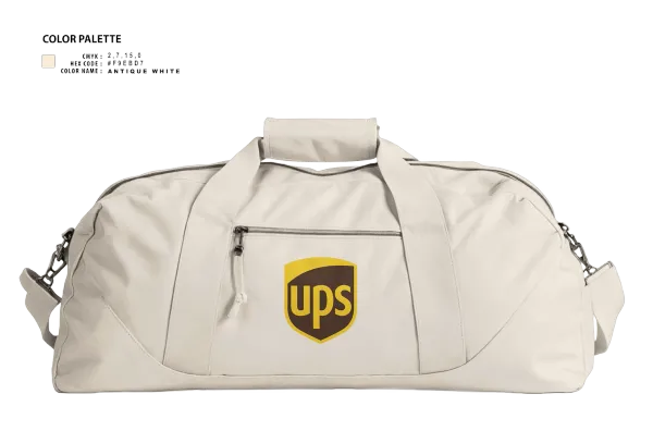 Duffle Bag, UPS, , Teamtime, Team time, sublimation, custom sports apparel, team uniforms, spirit wear, spiritwear, sports uniforms, custom shirts, team store, custom team store, fundraiser sports, apparel fundraiser