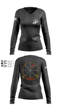 MACS4 13134180 Women's Long Sleeve V-neck Shirt - 2