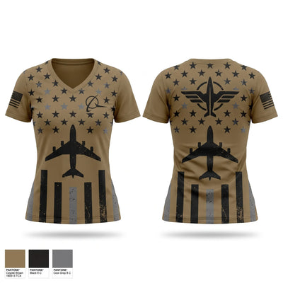 Boeing Women's Short Sleeve V-neck Shirt - 1