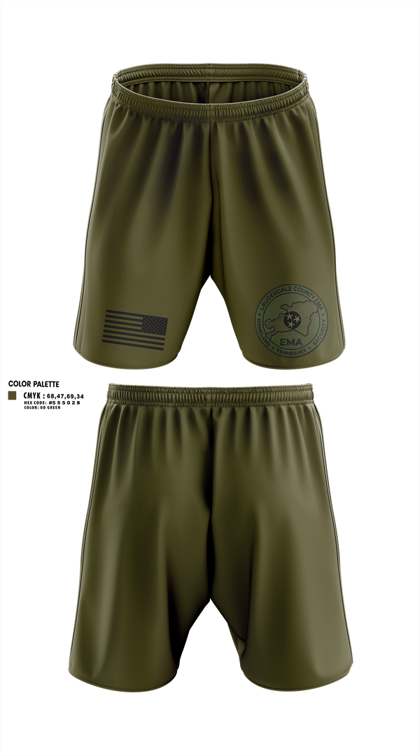 Athletic Shorts With Pockets, Lauderdale County Emergency Management Homeland Securtiy, Fire Department, Teamtime, Team time, sublimation, custom sports apparel, team uniforms, spirit wear, spiritwear, sports uniforms, custom shirts, team store, custom team store, fundraiser sports, apparel fundraiser
