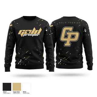 Crew Neck Sweatshirt, Gold Premier, Softball, Teamtime, Team time, sublimation, custom sports apparel, team uniforms, spirit wear, spiritwear, sports uniforms, custom shirts, team store, custom team store, fundraiser sports, apparel fundraiser