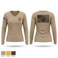 Squad 4 Women's Long Sleeve V-neck Shirt - 1