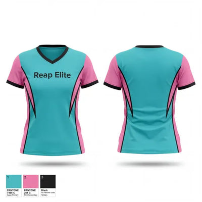 Reap Elite 45301313 Women's Short Sleeve V-neck Shirt - 1
