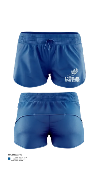 Track Shorts, Louisiana Speed Racers, Track & Field, Teamtime, Team time, sublimation, custom sports apparel, team uniforms, spirit wear, spiritwear, sports uniforms, custom shirts, team store, custom team store, fundraiser sports, apparel fundraiser