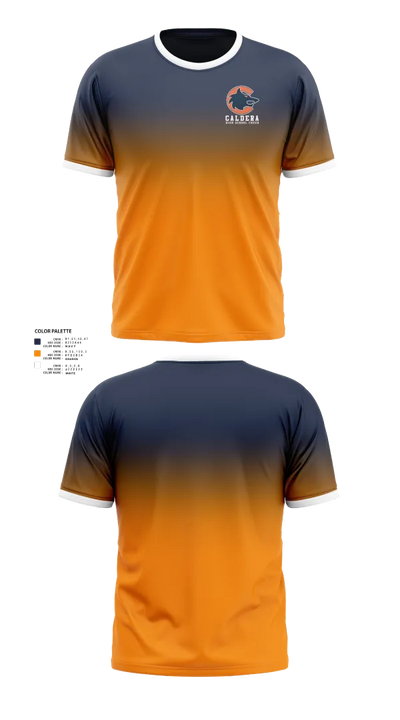 Caldera High School Cheer 73938170 Short Sleeve Performance Shirt - 21
