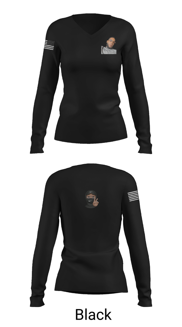 Womens Long Sleeve Vneck Shirt, Luis, , Teamtime, Team time, sublimation, custom sports apparel, team uniforms, spirit wear, spiritwear, sports uniforms, custom shirts, team store, custom team store, fundraiser sports, apparel fundraiser