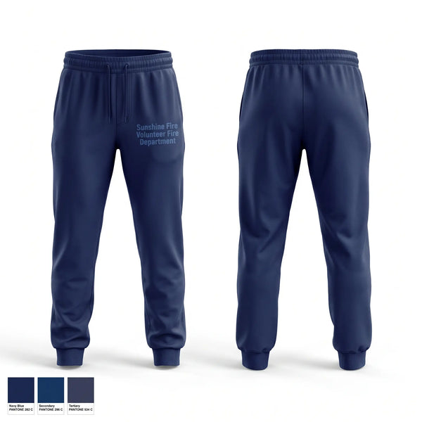 Sweatpants, Sunshine Fire Volunteer Fire Department, Fire Department, Teamtime, Team time, sublimation, custom sports apparel, team uniforms, spirit wear, spiritwear, sports uniforms, custom shirts, team store, custom team store, fundraiser sports, apparel fundraiser