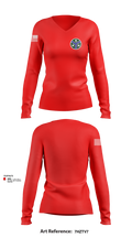 278th Armored Cavalry Regiment 63625582 Women's Long Sleeve V-neck Shirt - 103
