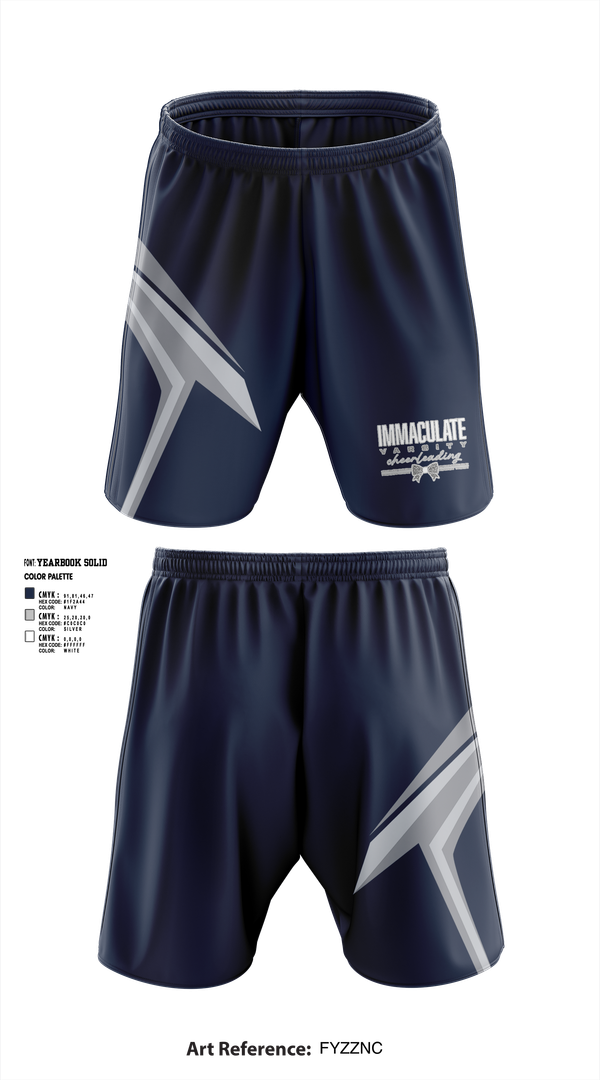 Athletic Shorts With Pockets, Immaculate Cheer, Cheer, Teamtime, Team time, sublimation, custom sports apparel, team uniforms, spirit wear, spiritwear, sports uniforms, custom shirts, team store, custom team store, fundraiser sports, apparel fundraiser