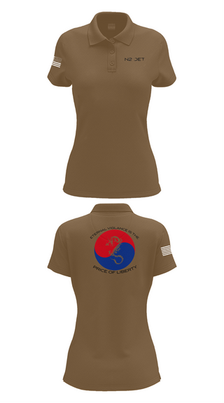 Womens Short Sleeve Performance Polo, CNFK DET CHINHAE, Navy, Teamtime, Team time, sublimation, custom sports apparel, team uniforms, spirit wear, spiritwear, sports uniforms, custom shirts, team store, custom team store, fundraiser sports, apparel fundraiser