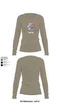 ODA 1123 34681510 Women's Long Sleeve V-neck Shirt - 62