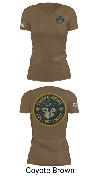 Womens Short Sleeve Vneck Shirt, South C Detail, , Teamtime, Team time, sublimation, custom sports apparel, team uniforms, spirit wear, spiritwear, sports uniforms, custom shirts, team store, custom team store, fundraiser sports, apparel fundraiser