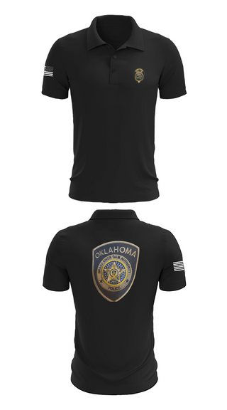 Short Sleeve Performance Polo, Grand River Dam Authority, Police, Teamtime, Team time, sublimation, custom sports apparel, team uniforms, spirit wear, spiritwear, sports uniforms, custom shirts, team store, custom team store, fundraiser sports, apparel fundraiser