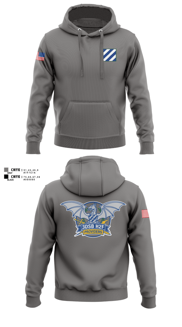 Hoodie, 3DSB H2F, Army, Teamtime, Team time, sublimation, custom sports apparel, team uniforms, spirit wear, spiritwear, sports uniforms, custom shirts, team store, custom team store, fundraiser sports, apparel fundraiser